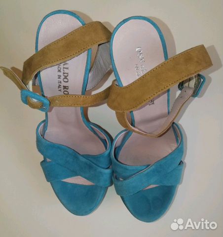 Босоножки Osvaldo Rossi замша (туфли)