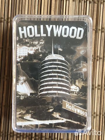 Карты игральные сувенирные Hollywood, новые Карты игральные сувенирные Hollywood, новые