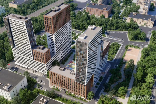 3-к квартира, 71.4 м², 3/27 эт.