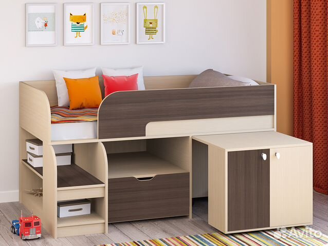 Детская кровать чердак