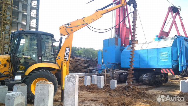 Аренда экскаватора погрузчика JCB 5CX ямобур, моло Аренда экскаватора погрузчика JCB 5CX ямобур, моло