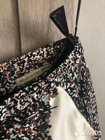 Balenciaga Paris юбка топ шёлк Balenciaga Paris юбка топ шёлк