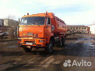 Кабина бензовоза на шасси Камаз 65222, евро-3