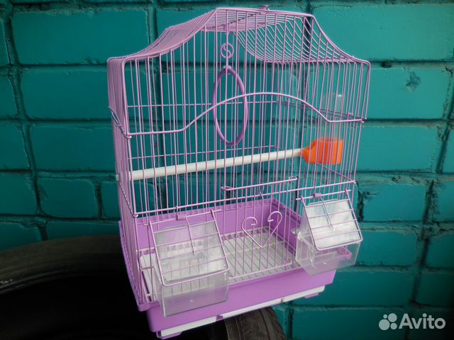 Клетка для попугайчиков купить на Зозу.ру - фотография № 3
