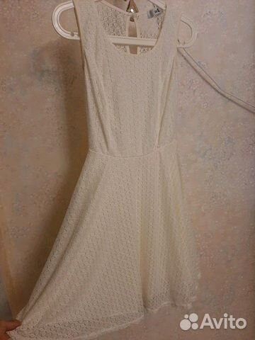 Платье кружевное айвори 42-44 Платье кружевное айвори 42-44