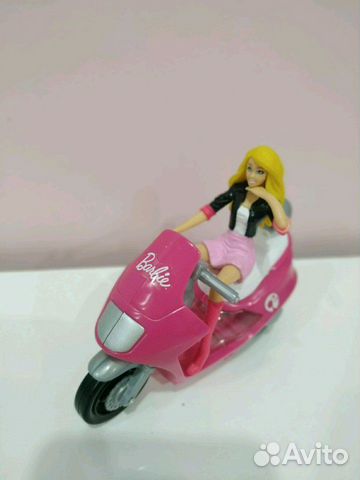 Игрушка мотоцикл и барби Barbie Игрушка мотоцикл и барби Barbie