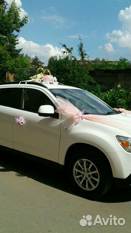 Свадебное авто mitsubishi ASX