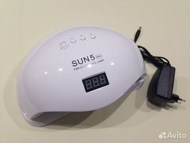 Лампа SUN 5 PRO UV/LED, 72W