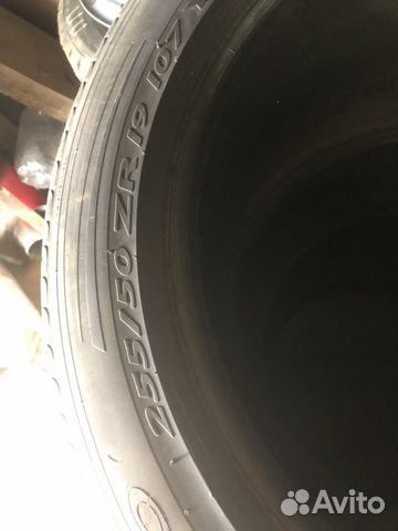 Летние шины 255/50 r19 pirelli