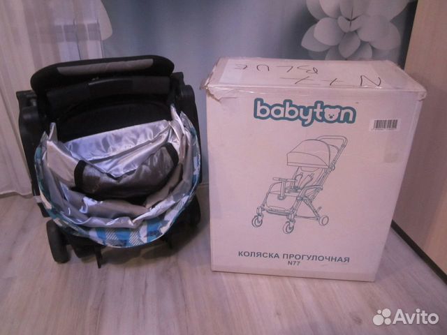 Коляска babyton (состояние новой)