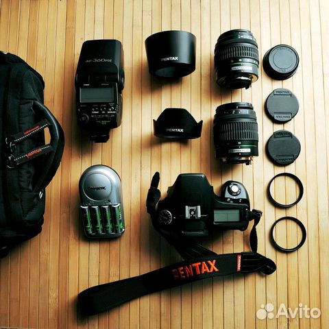 Фотоаппарат зеркальный Pentax K 200 D +2 объектива Фотоаппарат зеркальный Pentax K 200 D +2 объектива