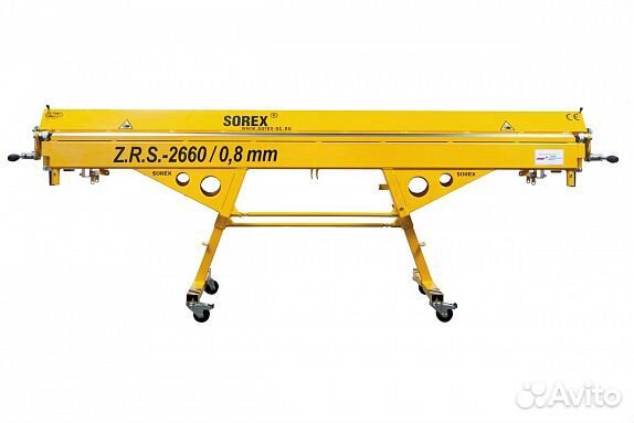 Листогибочный станок sorex ZRS - 2660/0,8