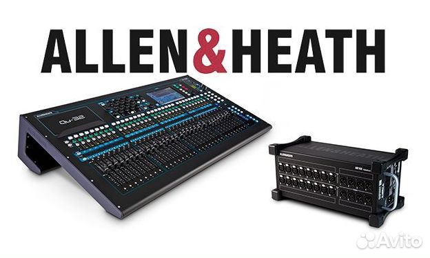 Allen&heath ZED / QU / SQ / GLD / dLive / Есть всё