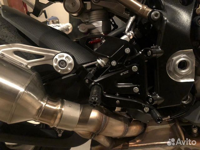 Подножки Bonamici Racing на BMW S1000RR 2019 Подножки Bonamici Racing на BMW S1000RR 2019