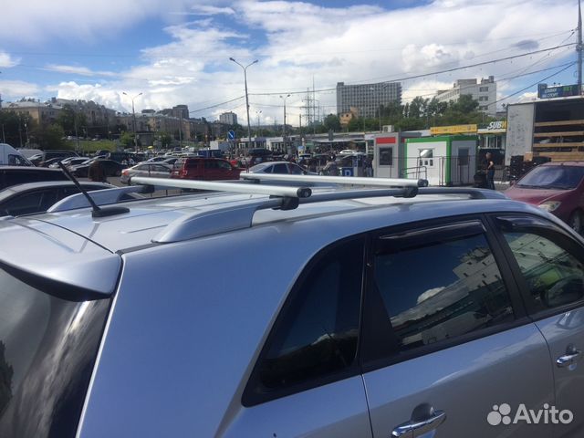 Багажник на рейлинги KIA Sorento Багажник на рейлинги KIA Sorento