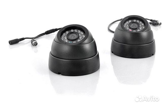 Внутренний комплект видеонаблюдения на 4 камеры HD