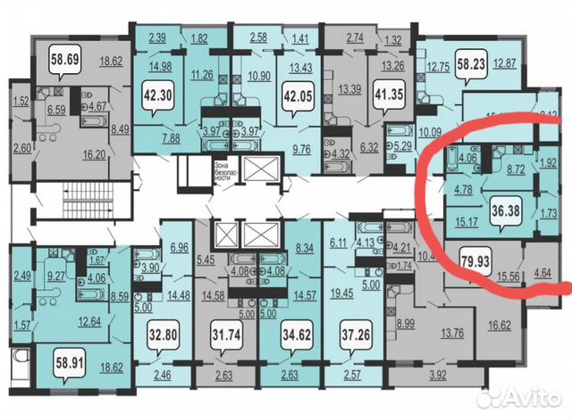 1-к квартира, 37 м², 19/21 эт. 1-к квартира, 37 м², 19/21 эт.