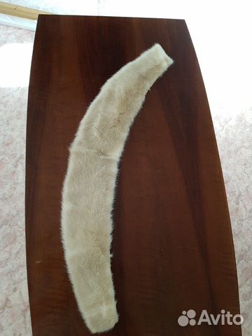 Воротник из меха норки