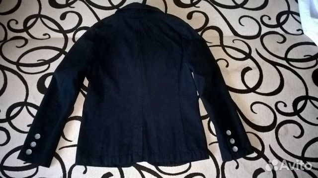 Синий пиджак Benetton 140р-р жилетки 4шт
