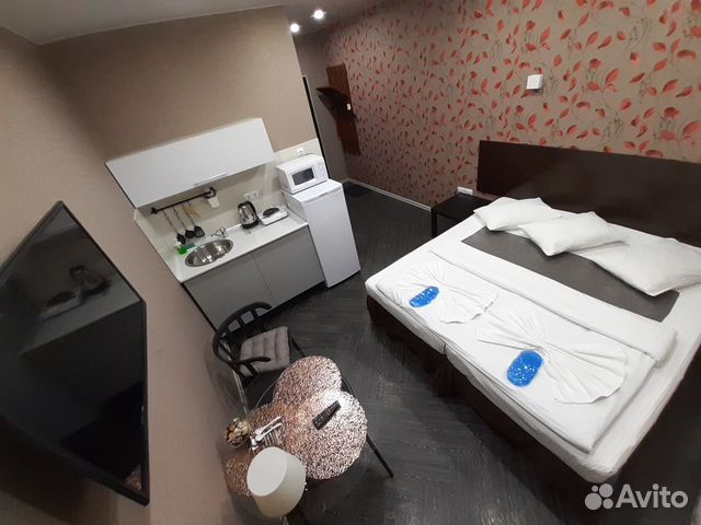 

Квартира-студия, 24 м², 2 кровати