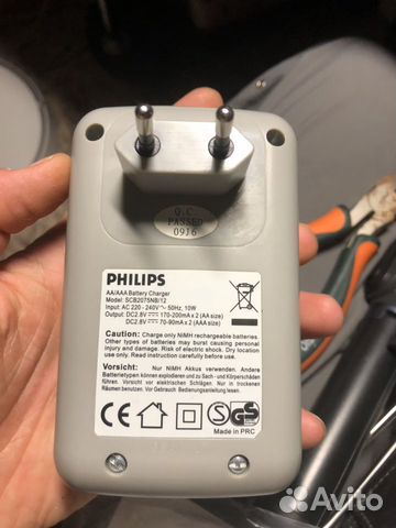 Philips Multilife scb2075nb/12 зарядное устройство