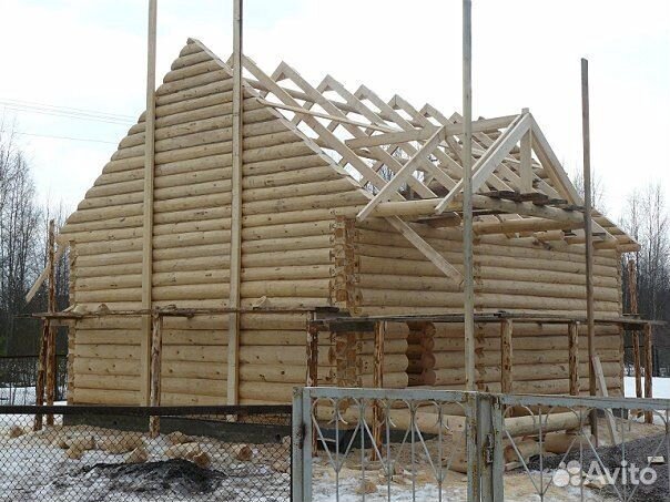 Сруб дома