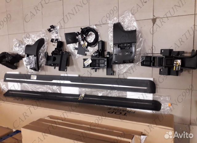 Пороги выдвижные long Range Rover 2013+ Пороги выдвижные long Range Rover 2013+