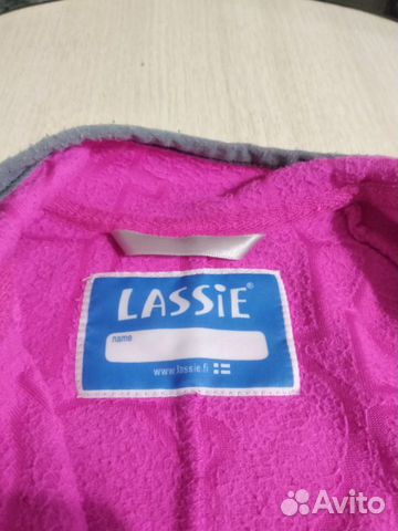 Флисовый комбинезон поддева Lassie для девочки