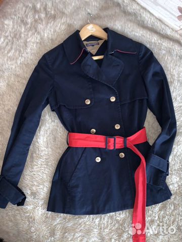 Короткий тренч Tommy Hilfiger