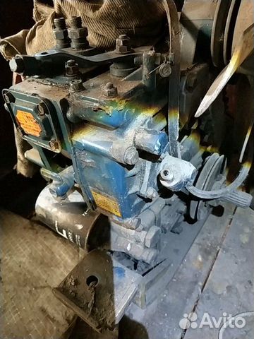Двигатель kubota Z851 на KH-8 Двигатель kubota Z851 на KH-8