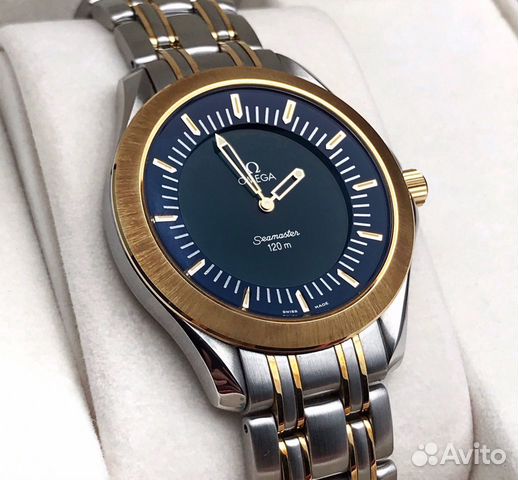 Vintage Omega Seamaster 120m steel/gold Multi