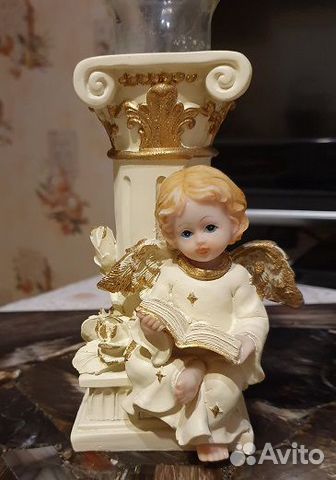 Подсвечник Ангел и греческая колонна Подсвечник Ангел и греческая колонна