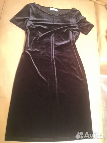Платье бархат стрейч р-р 38 Платье бархат стрейч р-р 38