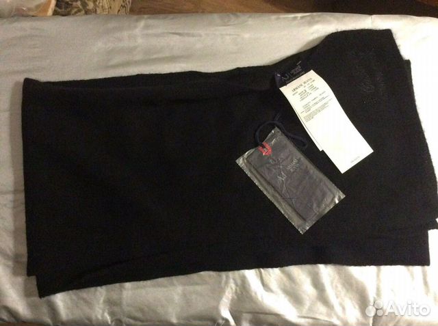 Шарф Armani Jeans кашемир 100. Оригинал. Новый