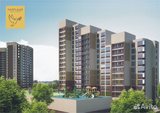2-к квартира, 62 м², 8/16 эт.
