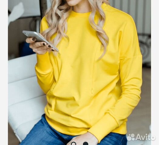 Свитшот для кормления розовый s-m