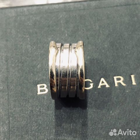 Bvlgari Оригинал 15 Кольцо B Zero 4 ободка