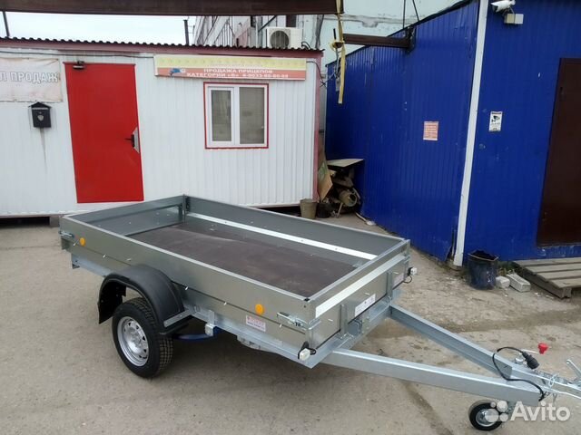 Прицеп легковой оцинковый кузов 2,59*1,36 от пфс