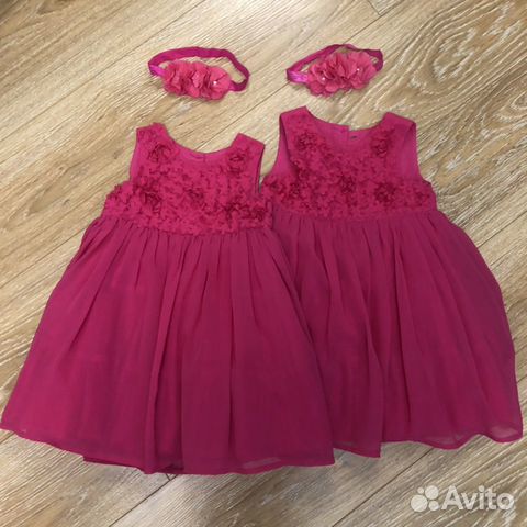 Праздничные платья mothercare для двойни