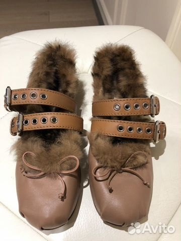 Балетки MIU MIU