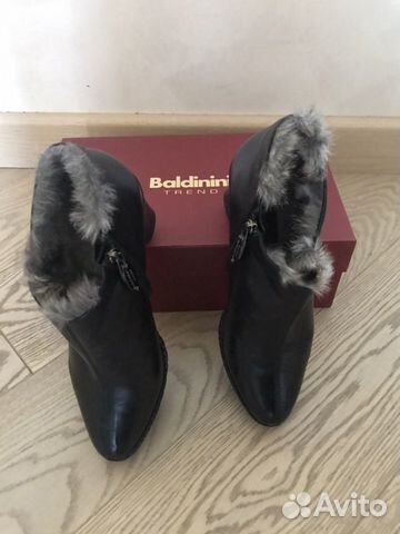 Ботильоны/ботинки Baldinini зима, 38