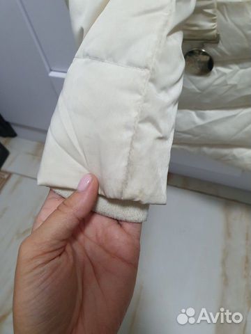 Зимняя куртка на пуху с натуральном мехом Зимняя куртка на пуху с натуральном мехом