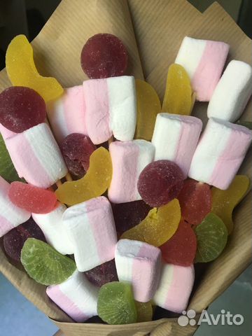 Конфетные/фруктовые букеты