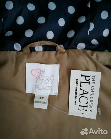 Плащ Childrens Place 3года Плащ Childrens Place 3года