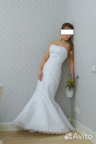 Отличное свадебное платье в хорошем состоянии