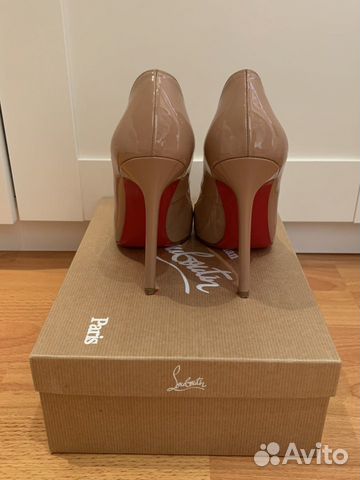 Туфли christian louboutin pigalle 120 оригинал
