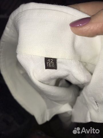 Мужская рубашка льняная canali Мужская рубашка льняная canali