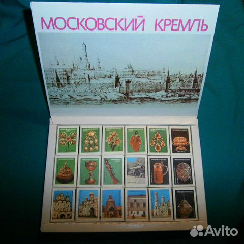 Спички - набор Московский Кремль Спички - набор Московский Кремль