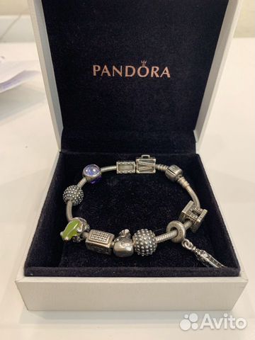 Pandora браслет 10 шармов оригинал