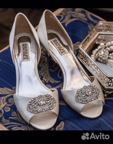 Badgley Mischka свадебные/вечерние туфли. Оригинал Badgley Mischka свадебные/вечерние туфли. Оригинал